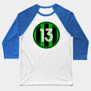 Aaron Schoenfeld Number 13 Jersey Austin FC Inspired Baseball T-Shirt